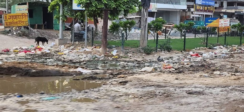 Gurgaon Sewer lines overflow